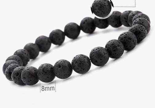 Lava Rock Bracelet I (8mm)