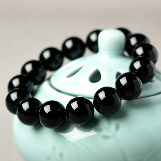 Black Obsidian Bracelet
