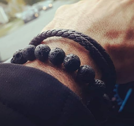 Lava Rock Bracelet I (8mm)