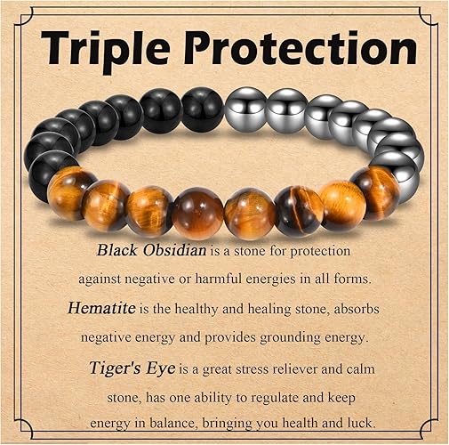 Triple Protection Bracelet (8mm)