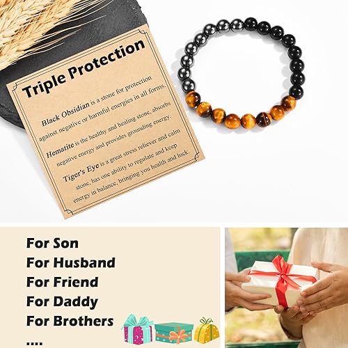 Triple Protection Bracelet (8mm)